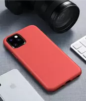 CYOO BioCase iPhone 11 raudonas biologiškai skaidomas kietas dėklas CY121584