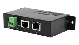 EXSYS EX-6007POE-WO PoE+ Gigabit injektorius, metalinis korpusas, 12-24V DC įėjimas, be maitinimo šaltinio