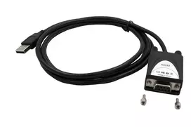 EXSYS USB 2.0 į RS-232 nuoseklusis adapteris su +5V ir LED, FTDI lustas (EX-1311-2F-5V)