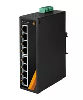 EXSYS EX-6226POE Industrial 8-Port Gigabit PoE+ Switch, 12-36VDC, DIN-Rail