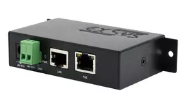 EXSYS EX-6009POE 90W Gigabit PoE++ injektorius, 48-57V DC gnybtų įvestis, IEEE 802.3bt Type 4, DIN-bėgio/sieninis montavimas