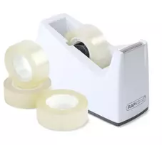 Rapesco 1620 baltas stalinis lipnios juostos dozatorius