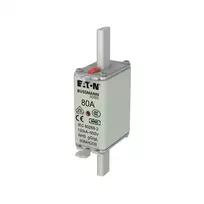 Eaton 80NHG0B NH saugiklis, 0 dydis, 80 A, 500 V AC, gG, mechaninis indikatorius, 3 vnt.