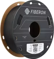 Polymaker Fiberon PA12-CF10 anglies pluošto nailono filamentas 1,75 mm 0,5 kg juodas FG04001