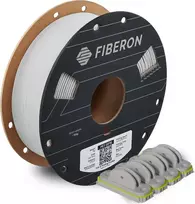 Polymaker Fiberon PET-GF15 1,75 mm šviesiai pilkas 0,5 kg 3D spausdintuvo filamentas (FL02004)