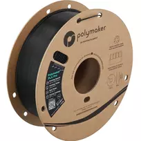 Polymaker PolyLite PLA Pro 1,75 mm HS Tough Metal Black 1 kg 3D filamentas (PA13027)