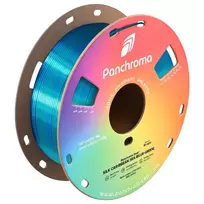 Polymaker Panchroma PLA Dual Silk Caribbean Sea 1,75 mm 1 kg 3D spausdintuvo kaitinamoji medžiaga CA03025