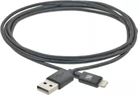 Kramer C-UA/LTN/BK-6 Lightning į USB-A kabelis 1,8 m juodas 96-0210006