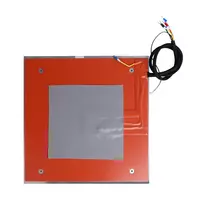 Creality K2 Plus šildomo stalo rinkinys - 400x400mm aliuminio lydinio platforma, 24V 800W, iki 110°C, integruotas NTC 100K termistorius, tiesioginis K2 Plus 3D spausdintuvo pakaitalas 4001040060