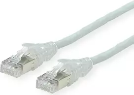 DÄTWYLER Cat.5e S/UTP varinis komutacinis kabelis, PVC apvalkalas, AMP v2 jungtys, juodas, 1,0 m 21.15.7031