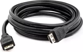 Kramer C-HMU-3 Ultra High Speed HDMI kabelis su Ethernet, 0,9 m, fiksuojančios jungtys, juodas, 8K 60 Hz 97-0102003