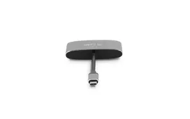 LMP USB-C Combo Hub - HDMI, 3x USB-A, USB-C PD 60W, 5Gbps, kosminio pilko aliuminio, skirta MacBook 12 inch