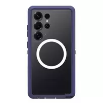 OTTERBOX Defender XT Clear MagSafe dėklas Samsung Galaxy S25 Ultra - violetinė (Thistle Purple) 77-97585