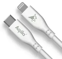 AQIILA 4SI843 USB-C į Lightning įkrovimo ir sinchronizavimo kabelis 2m 60W PD AQCBPBIC4SI843