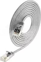 Slim Wirewin Triotronik PKW-LIGHT-STP-K6 Cat6 S/FTP tinklo kabelis, RJ45 male to male, varis, 15 m, juodas