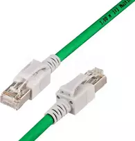 Wirewin PKL-PIMF-KAT6A 1.0 GN Cat6a S/FTP komutacinis kabelis, 1 m, žalias
