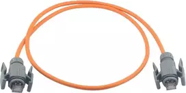 Wirewin Industrial Cat6A S/FTP PUR tinklo kabelis, 7,5 m, oranžinis, IP67 RJ45 PKW-I2-SF-K6A-PUR 7.5 OR