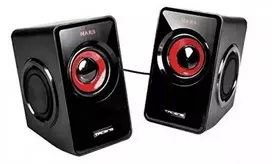 Mars Gaming MS1 Stereo Multimedia Desktop Speakers / 2x 5W / 3.5mm Audio / USB Power