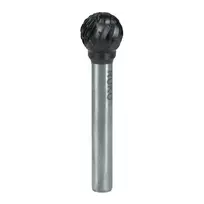 RUKO FRS-DIN8033-HM-TiAlN-Ø12.0mm kietlydinio galinis frezas, 4 griovelių, TiAlN danga, DIN 8033, 12mm frezavimo skersmuo, 75mm ilgis