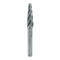 RUKO FRS-DIN8033-HM-Ø6,0mm kietlydinio galinis frezas, 6 mm frezavimo skersmuo, 2 grioveliai, nepadengtas