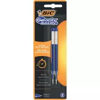 BIC Intensity Quick Dry gelinis tušinuko šerdis S mėlynas, skirta Gelocity ir Ecolutions Reaction 967378