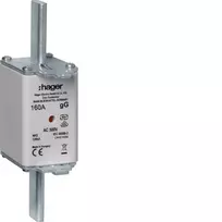 HAGER LNH2160M NH2 saugiklis 160A 500V gG su lydymosi indikatoriumi