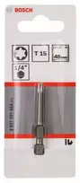 Bosch Torx antgalis T15 Extra Hard E 6.3 25 mm (2607001634)