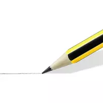 STAEDTLER Noris HB grafitinis pieštukas, šešiakampis, geltonas/juodas, 2 mm šerdis, 1 vnt. 120HBCA1 P