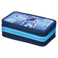 Herlitz TriCase Cosmic Explorer 31 dalių penalas, poliesteris, 3 skyriai, 3 užtrauktukai 400197093