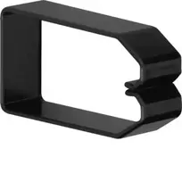 Hager B800403 Tehalit BRN kabelių kanalas 80x40mm 2m juodas PVC