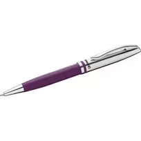 Pelikan Jazz Classic tušinukas, violetinio metalo korpusas, sukimosi mechanizmas, mėlynas rašalas, vidutinis 300013899