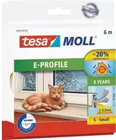 tesamoll 6m durų/langų sandarinimo juosta savaiminio klijavimo ruda (05463-00121-00)