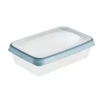 keeeper franco maisto laikymo indas, 0,4 L, stačiakampis, mėlynu kraštu 1079168000000