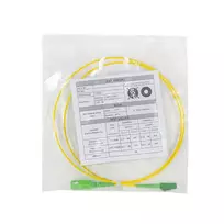 LogiLink OS2 vienmodis šviesolaidinis komutacinis kabelis SC į LC Simplex, 30 m, G657.A2, LSZH, geltonas FPSLS30