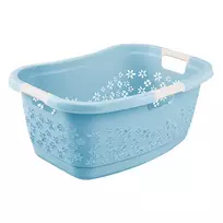 keeeper Lasse ergonomiškas inksto formos skalbinių krepšys, Nordic Blue, 40 L, soft-grip rankenos, 1 vnt. 1078268000000
