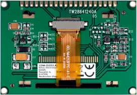 JOY-IT COM-OLED2.42 2,42 colio OLED ekrano modulis 128x64, baltas, SPI/I2C, SSD1309
