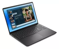 Dell 16250-7278BLK Core 7 150U 16 colių WUXGA jutiklinis neblizgus ekranas 16GB 1TB SSD Windows 11 juodas nešiojamas kompiuteris
