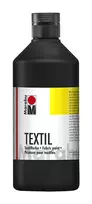 Marabu Textil audinių dažai, juodi, 500 ml, vandeniniai, šviesiems tekstilės gaminiams, atsparūs skalbimui iki 40°C 17160075073