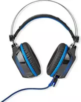 Nedis GHST500BK Gaming Headphones Over-Ear Surround USB Type-A Foldable Retractable Microphone