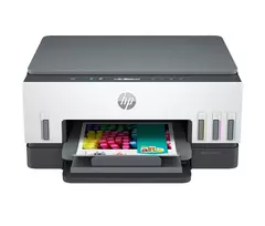 HP SMART Tank 670 / daugiafunkcinis spausdintuvas / A4 / skaitytuvas / kopijuoklis / spausdinimas / 4800x1200 dpi / USB / „Wi-Fi“ / „Bluetooth“ / pilkos ir baltos spalvos
