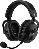 „Logitech“ žaidimų ausinės PRO X 3 LIGHTSPEED, juodos, belaidės, ant ausų, erdvinis garsas (981-001740)