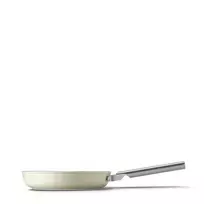„Smeg“ FPF2002CRM keptuvė, 20 cm, keraminė, nerūdijančio plieno rankena, matinė kreminė spalva