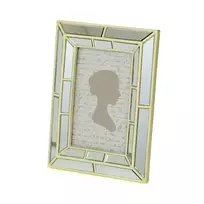 Rėmelis  polirezininis veidrodinis Antique 13x18|auksinis 3027644