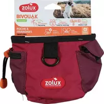 Zolux Skanėstų maišelis šunims BIVOUAK raudonas