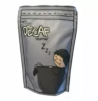 Runty Roaster skrudinta kava pupelėmis Runty Roaster - Kolumbija Sugar Cane Decaf Kava be kofeino Omniroast 250g