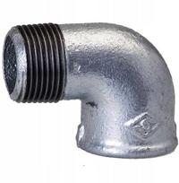 Gebo Alkūnė 90° įsukama 21/2'' cinkuota