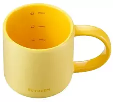 Mellow Yellow Mellow Geltona BUYDEEM Keraminis puodelis 300 ml, modelis CD1018, spalva