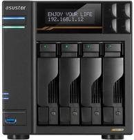 Asustor LOCKERSTOR 4 Gen 2 AS6704T failų serveris, 8GB DDR4 RAM, 4 skyrių, Intel Celeron N5105 2.0 GHz, 4x M.2 PCIe (NVMe), 2x 2.5GbE, 2x USB 3.2, HDMI 2.0b, 1x PCIe (AS6704T-8G)