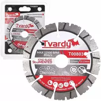 Tvardy Deimantinis segmentinis diskas 125x12x22.23mm (50)