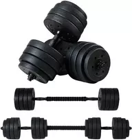 Funfit Bituminiai svarmenys 40 kg Rinkinys 4in1 + rankenos